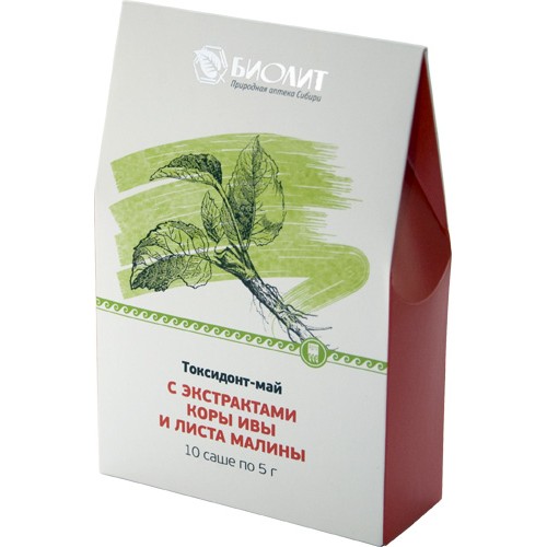 Купить Токсидонт-май с экстрактами коры ивы и листа малины  г. Оренбург  
